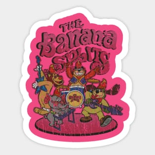 BANANA SPLITS PERFORMING - RETRO STYLE Sticker